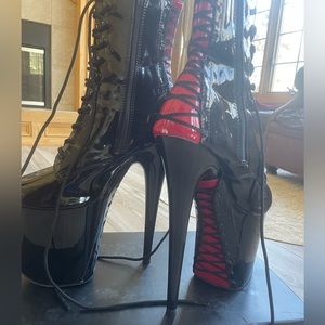 Pleaser brand, Flamingo (8 inch heel), Size 10 Heels